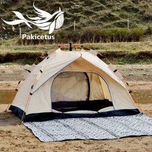 Pakicetus  Golden Tent - 3-4 Person  Beach & Camping