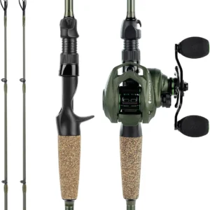 Twin-Tip Fishing Rod and Reel Combo, Spinning & Casting Set