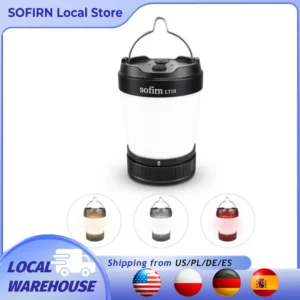 Camping Light USB Rechargeable Powerful  Lantern 2700K-6500K