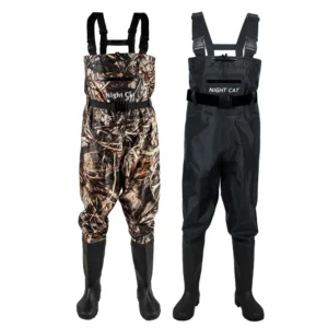 Waterproof Nylon PVC Waders Heavy Duty Chest Waders
