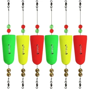 Fishing Bobbers Popping Cork Weighted for Saltwater/ Freshwater