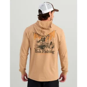 Men's Hoodie Tee  Lightweight Performance Fishing Shirt