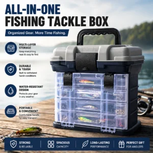 Multi-Functional Fishing Handheld Storage Box