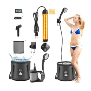 2026 Portable Shower with Heater for Camping  Pump LED Display
