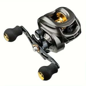 Durable Stainless Steel Left and Right Hand 7:2:1 Speed  Salt and Freshwater Fishing