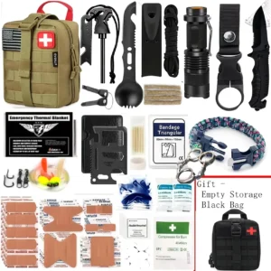 258-Piece Professional Survival & Outdoor Gear Set