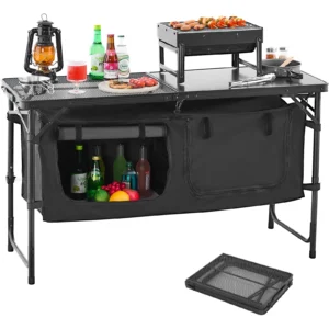Camping Kitchen Table Outdoor Cooking Alumin BBQ  Picnic