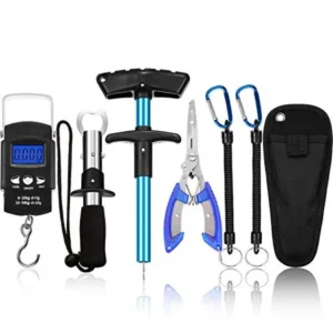 Fish, Handheld Digital  Scale, Hook Remover, Lip Gripper , Pliers