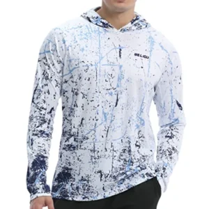 Men's Sun Protection Hoodie Shirt Long Sleeve