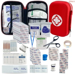 First Aid Kit Complete, 104Pcs Water-Resistant