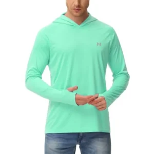 Men's Fishing Shirt Long Sleeve UV Protection Hoodie