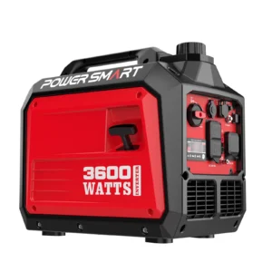 3600W Generator, 3200W Rated Gas Powered Portable Low Noise Generator
