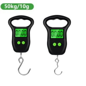 Digital Hanging Scale Luggage Weight Fishing Weighting  LCD Backlitght Display